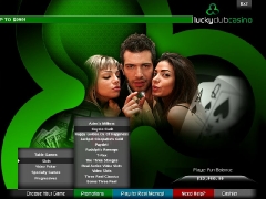 Lucky Club Casino Lobby